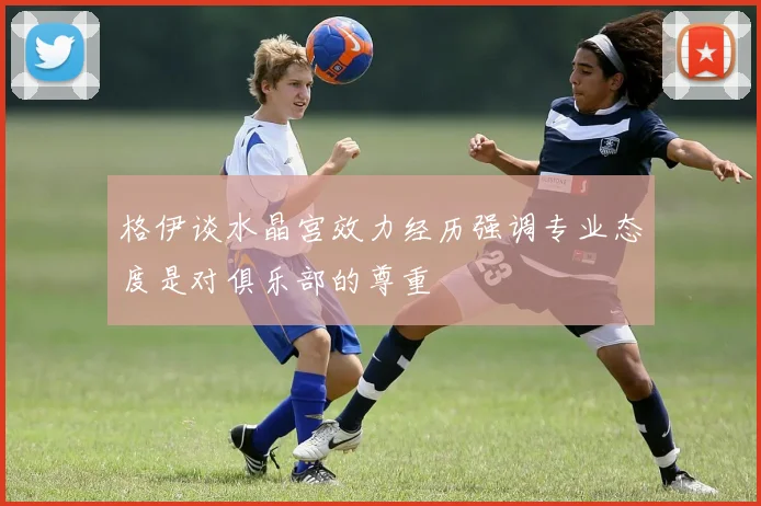 格伊谈水晶宫效力经历强调专业态度是对俱乐部的尊重